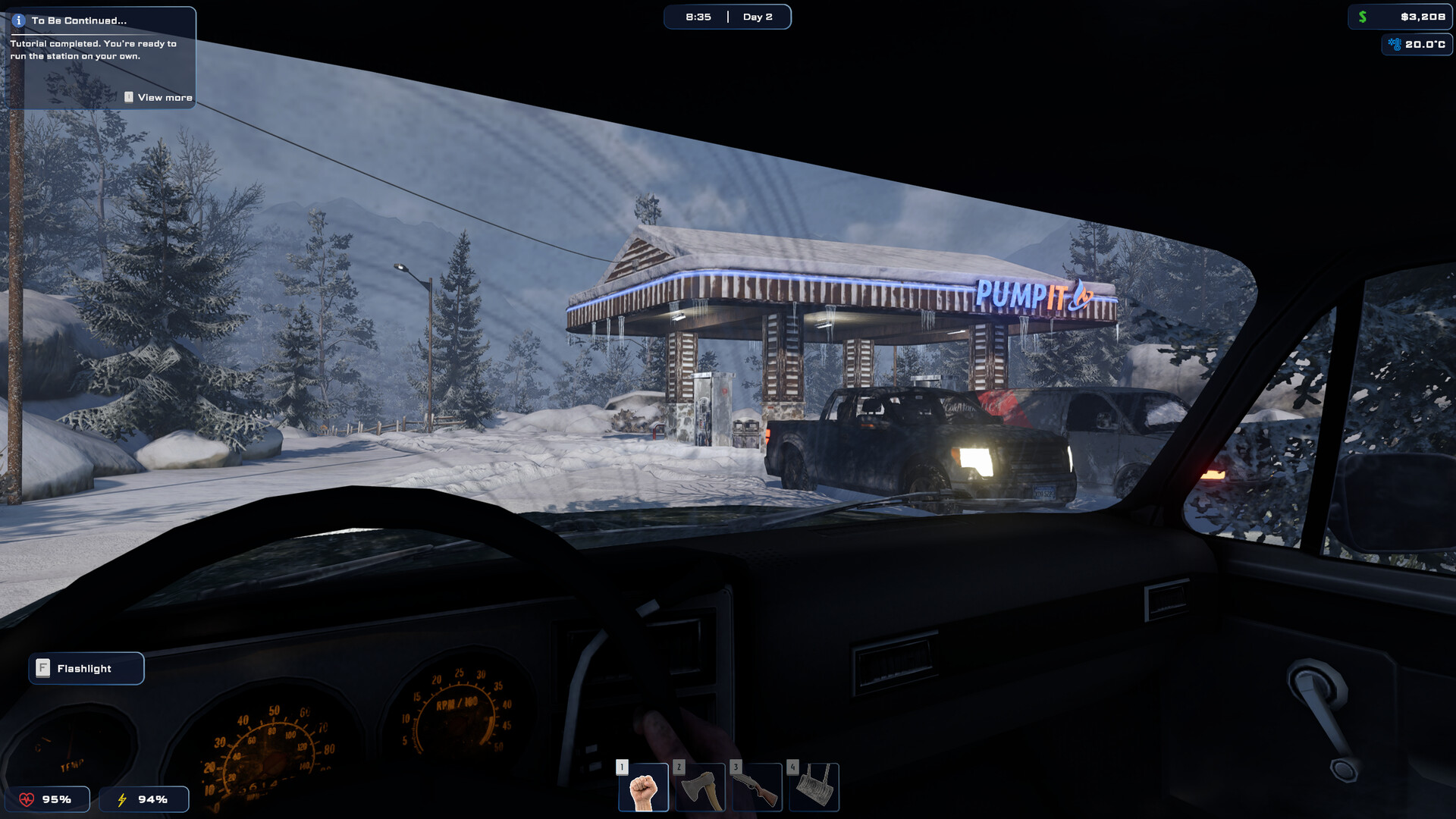 Arctic Shift Fuel Station Build 24384209 gameplay screenshot 1