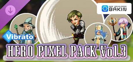 RPG Developer Bakin Vibrato HERO PIXEL PACK Vol.3