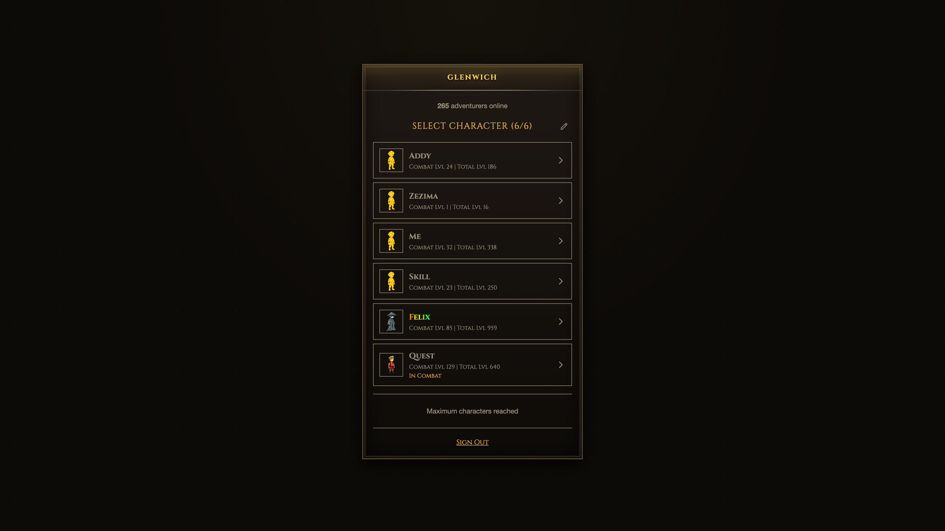 Glenwich Idle MMO gameplay screenshot 2
