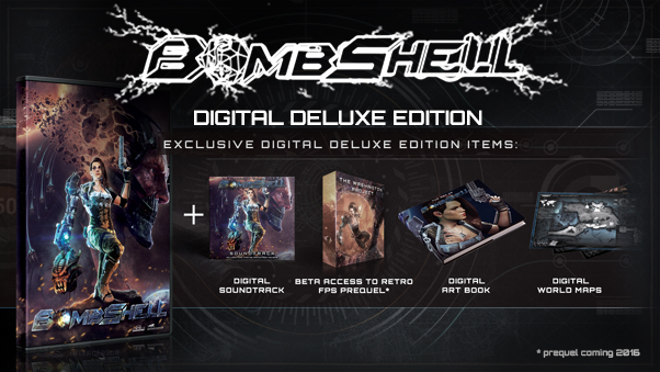 Bombshell Digital Artbook and World Map screenshot 1