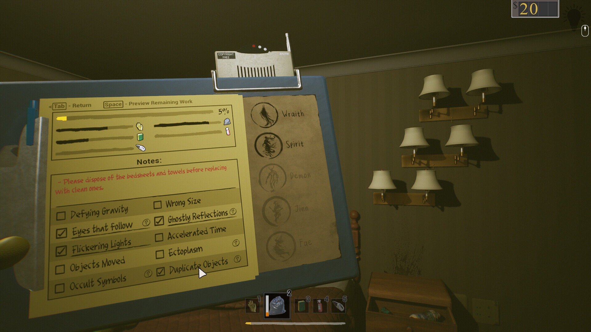 Anomalous Cleaning Detail gameplay screenshot 1