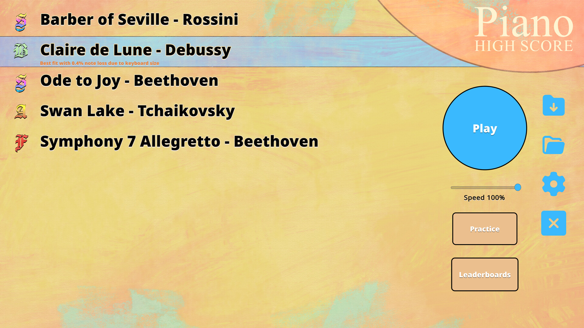 Piano High Score screenshot 5