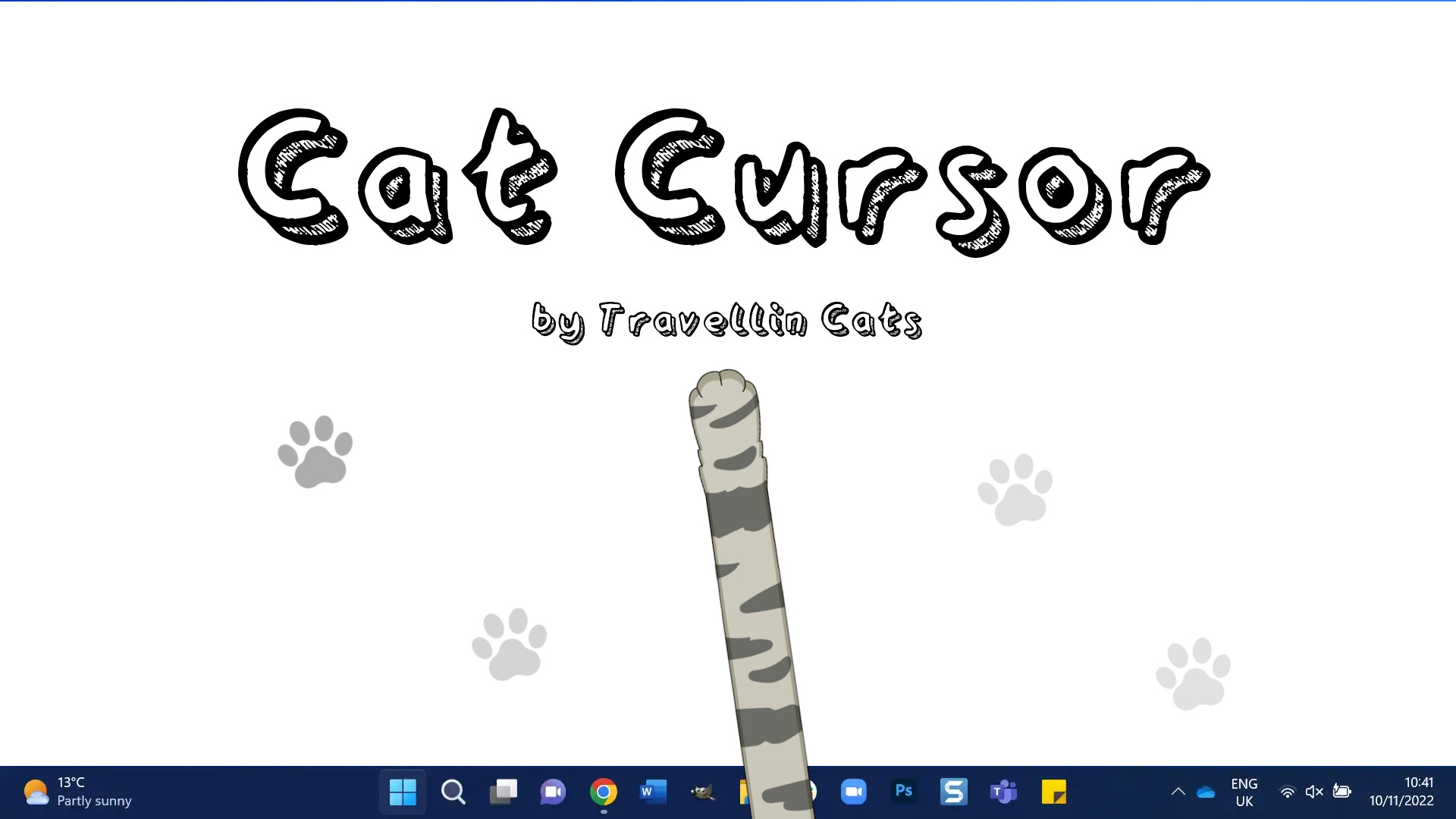 Cat Cursor by Travellin Cats screenshot 7