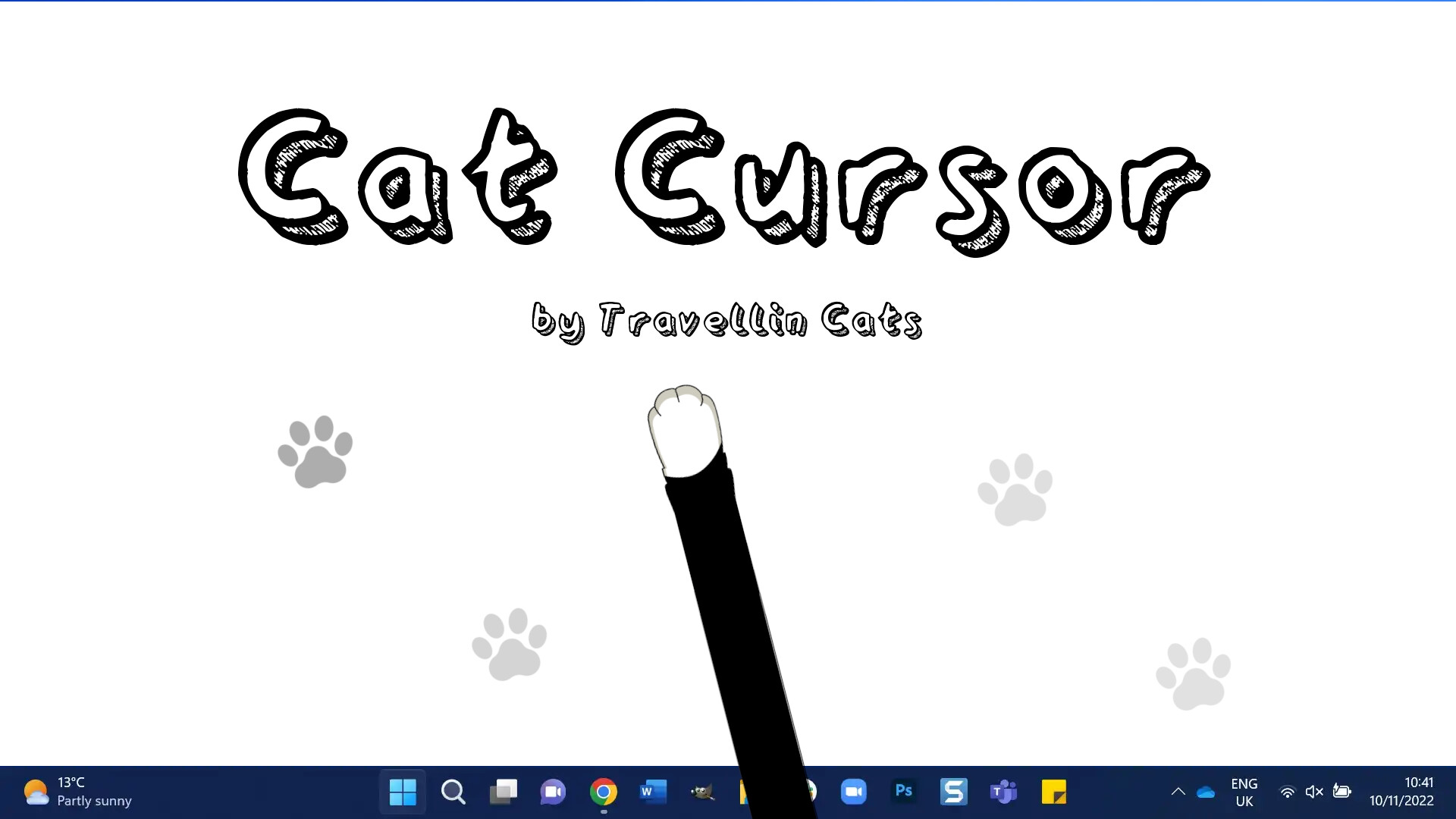 Cat Cursor by Travellin Cats screenshot 6