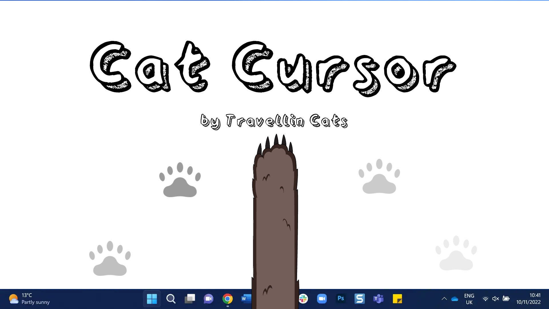 Cat Cursor by Travellin Cats screenshot 4