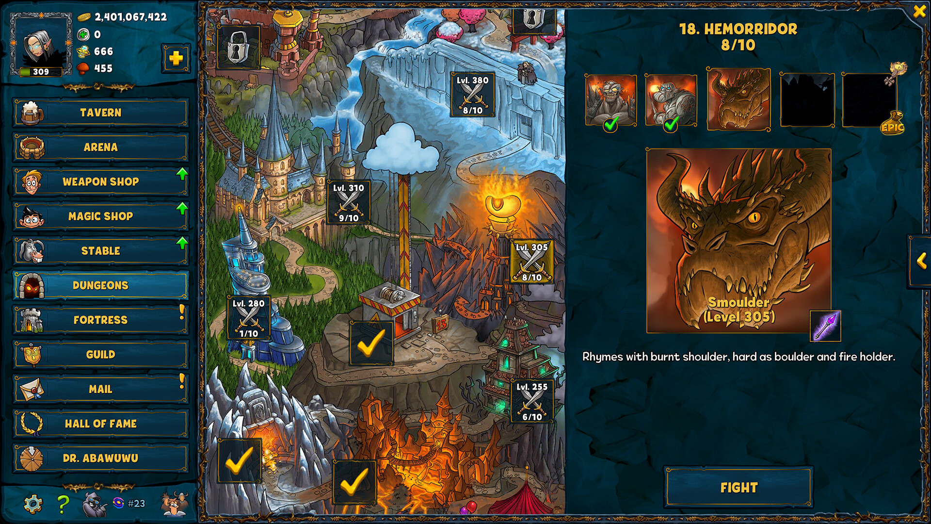 Shakes and Fidget screenshot 5