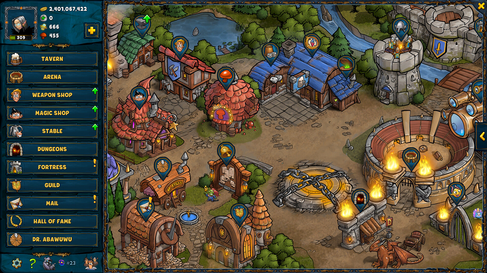 Shakes and Fidget screenshot 1
