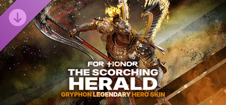 The Scorching Herald – Gryphon Legendary Hero Skin – FOR HONOR