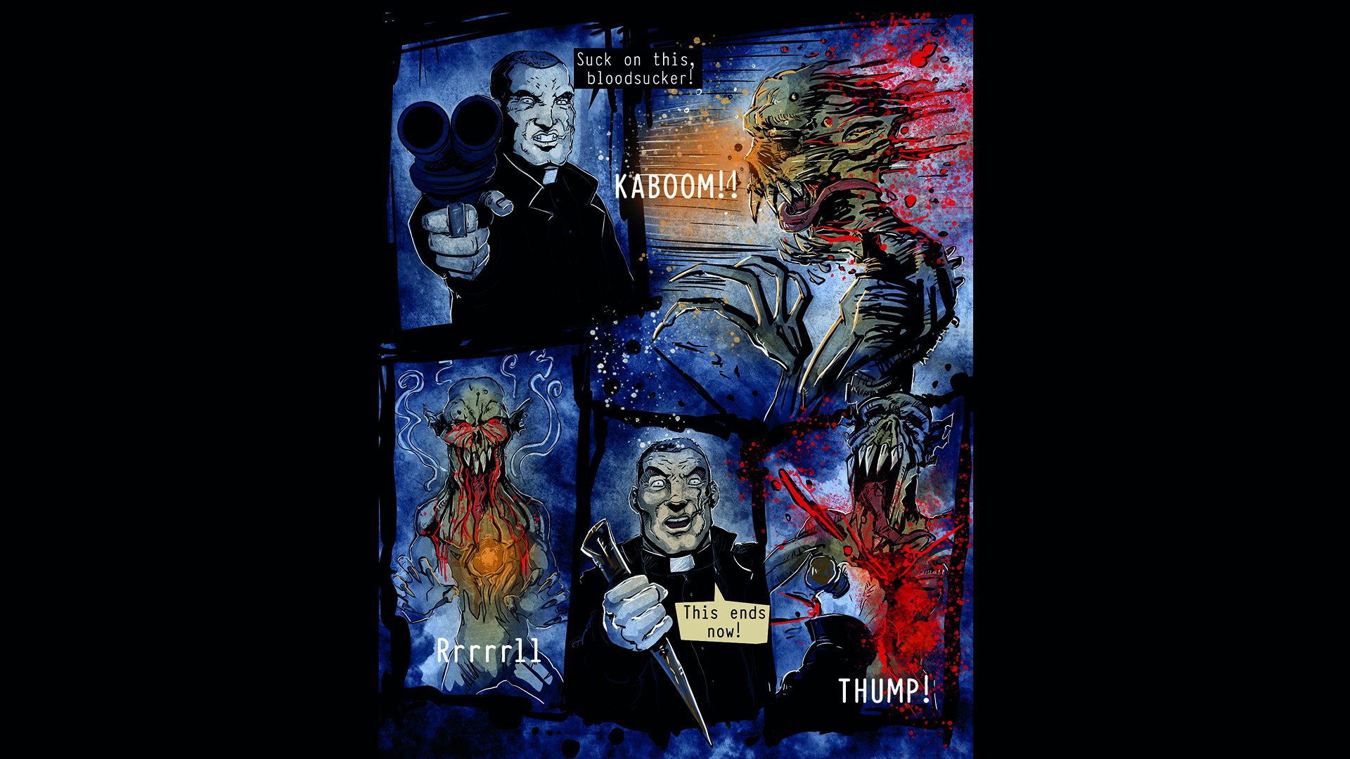 EVERDARK: Undead Apocalypse - Comic screenshot 3