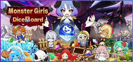 Monster Girls Dice Board — Steam header