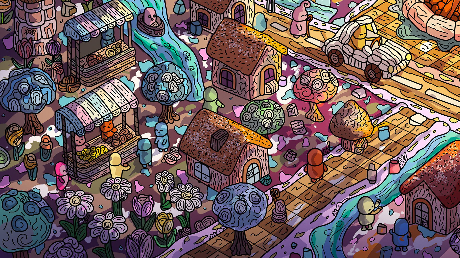 100 Marshmallow Cats screenshot 3