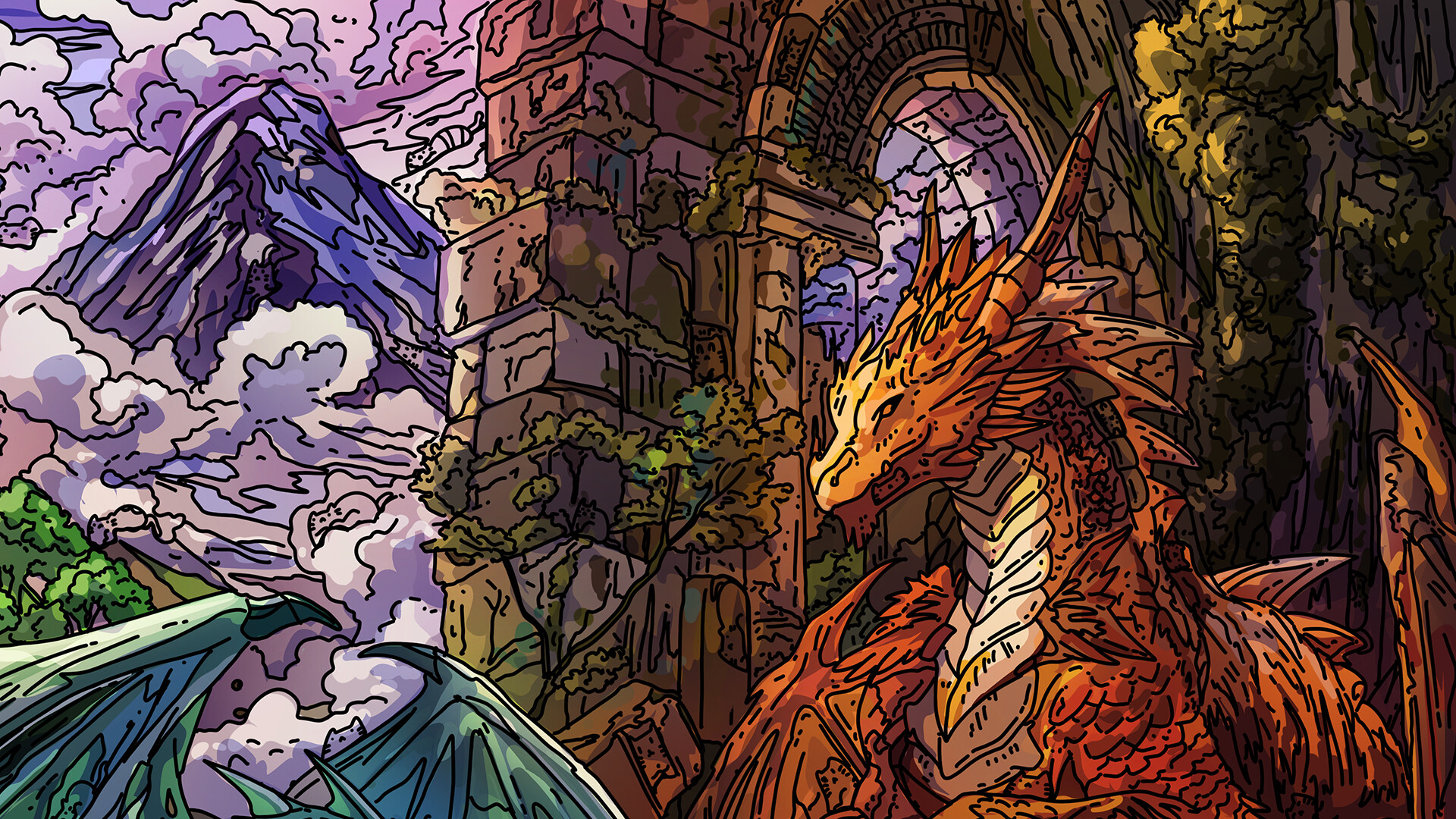 100 Dragon Cats screenshot 2