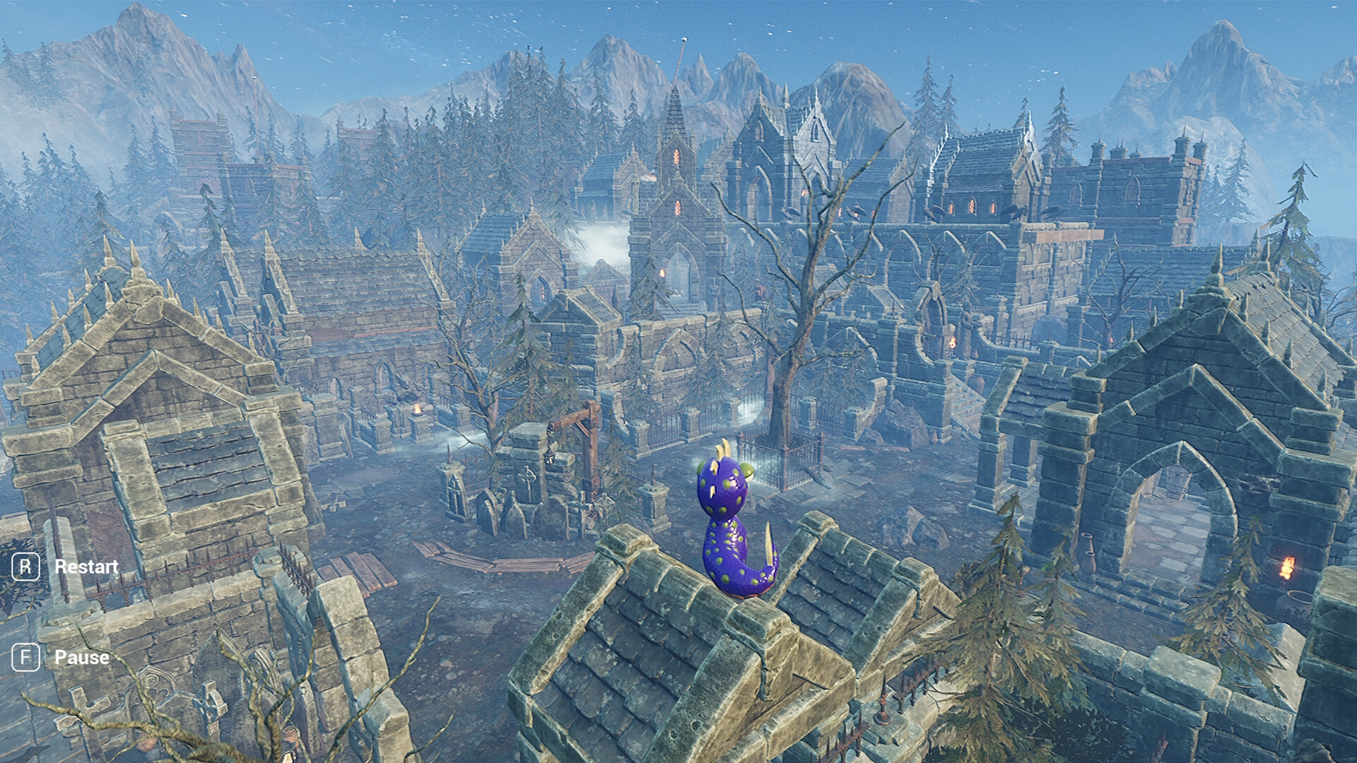 Worm in horror place screenshot 4