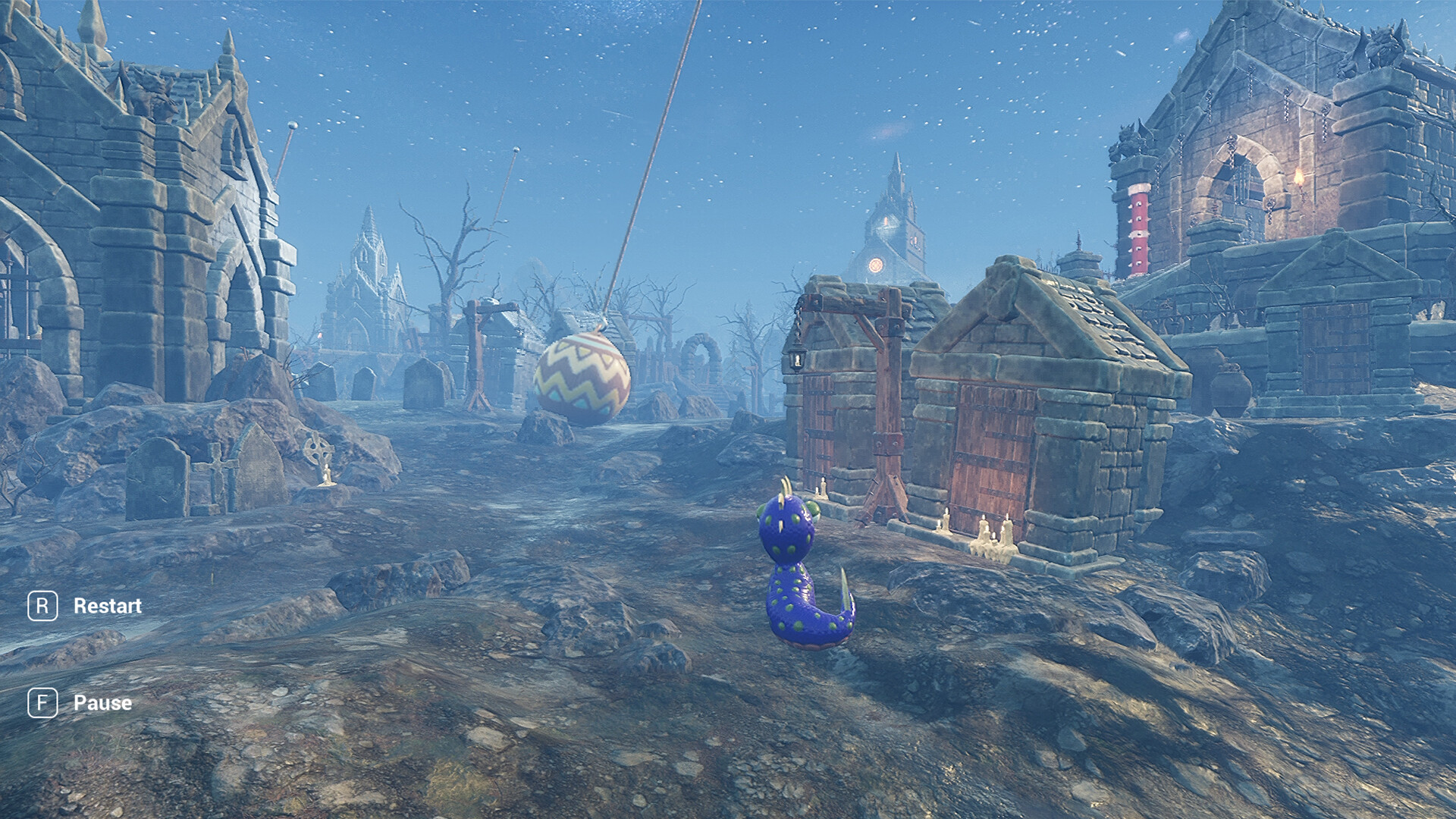 Worm in horror place screenshot 5