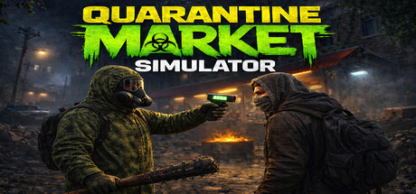 Quarantine Market Simulator — Steam header