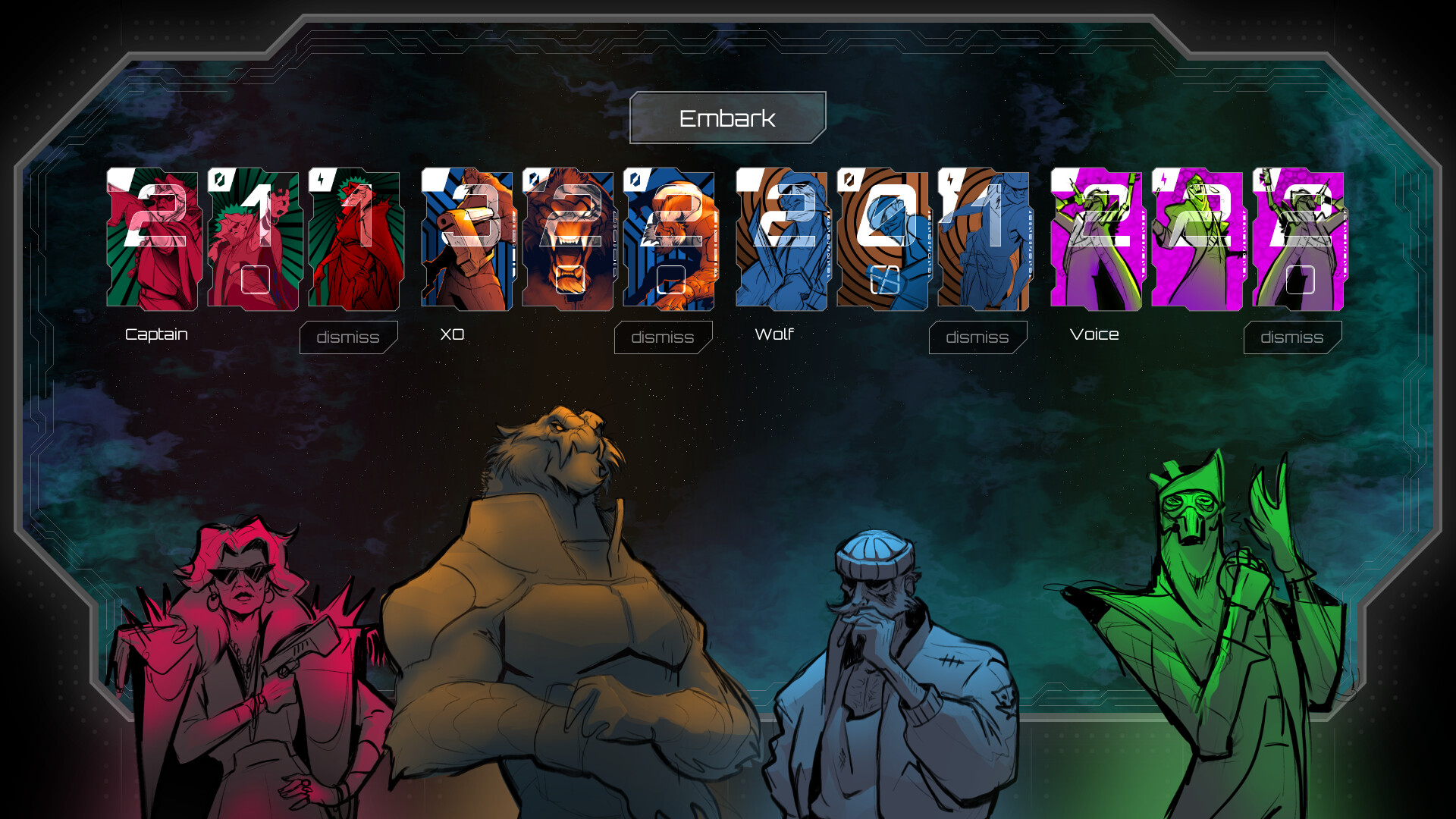 Void Outcasts screenshot 1