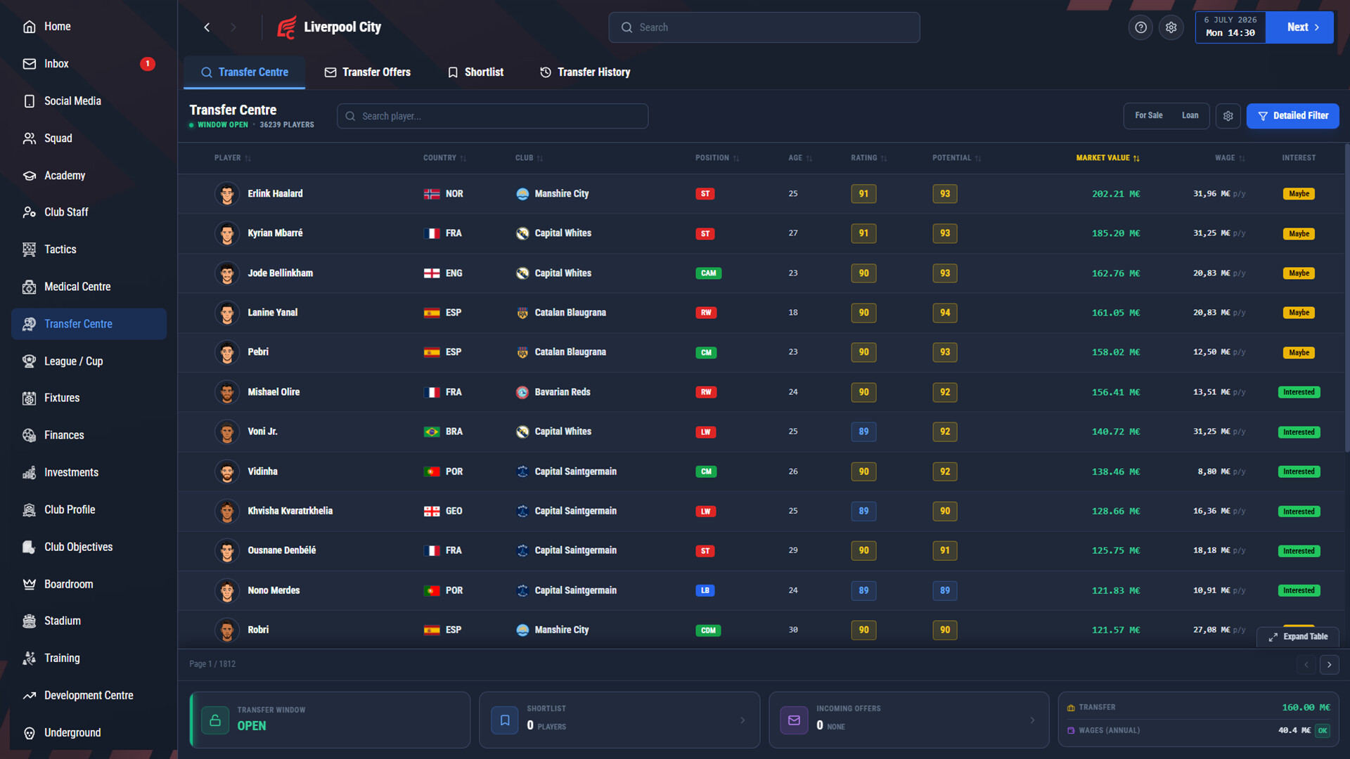 Pro Soccer Manager 27 screenshot 15
