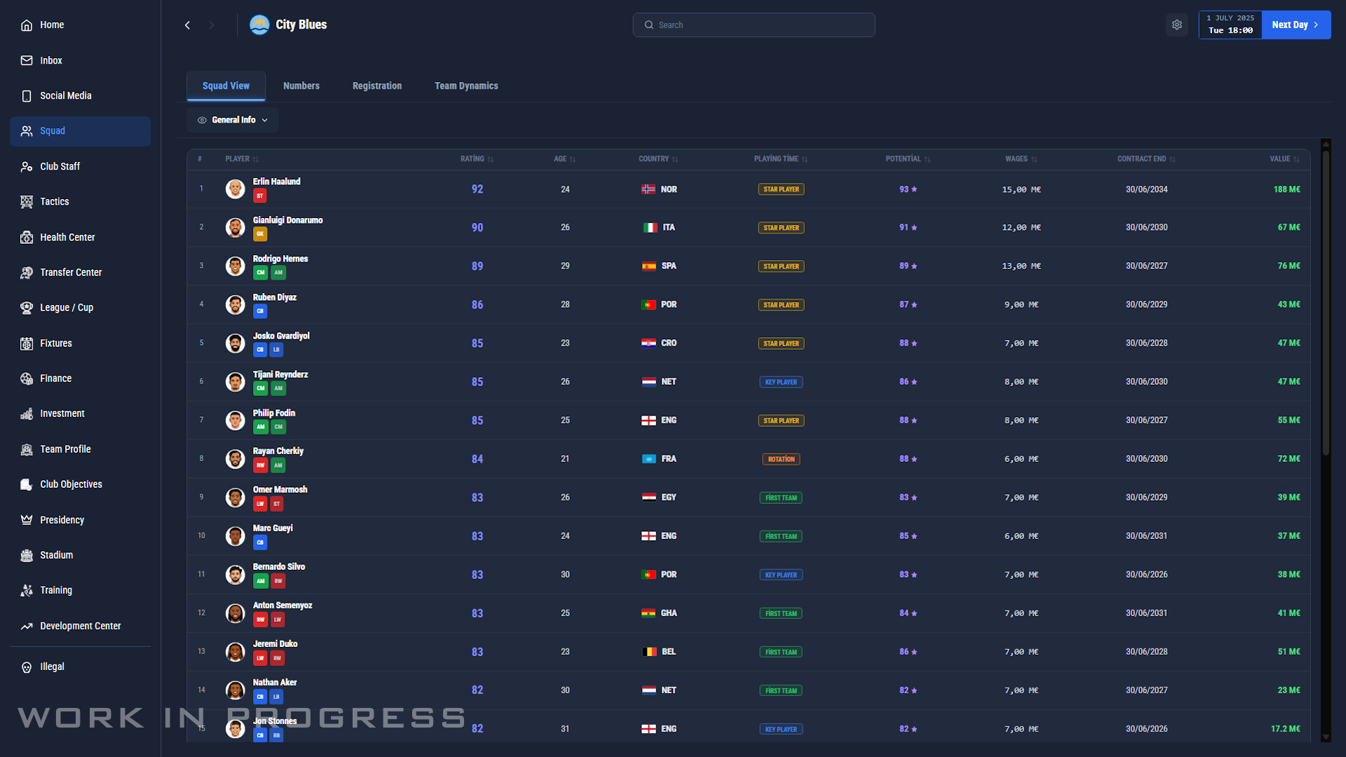 Pro Soccer Manager 27 screenshot 5