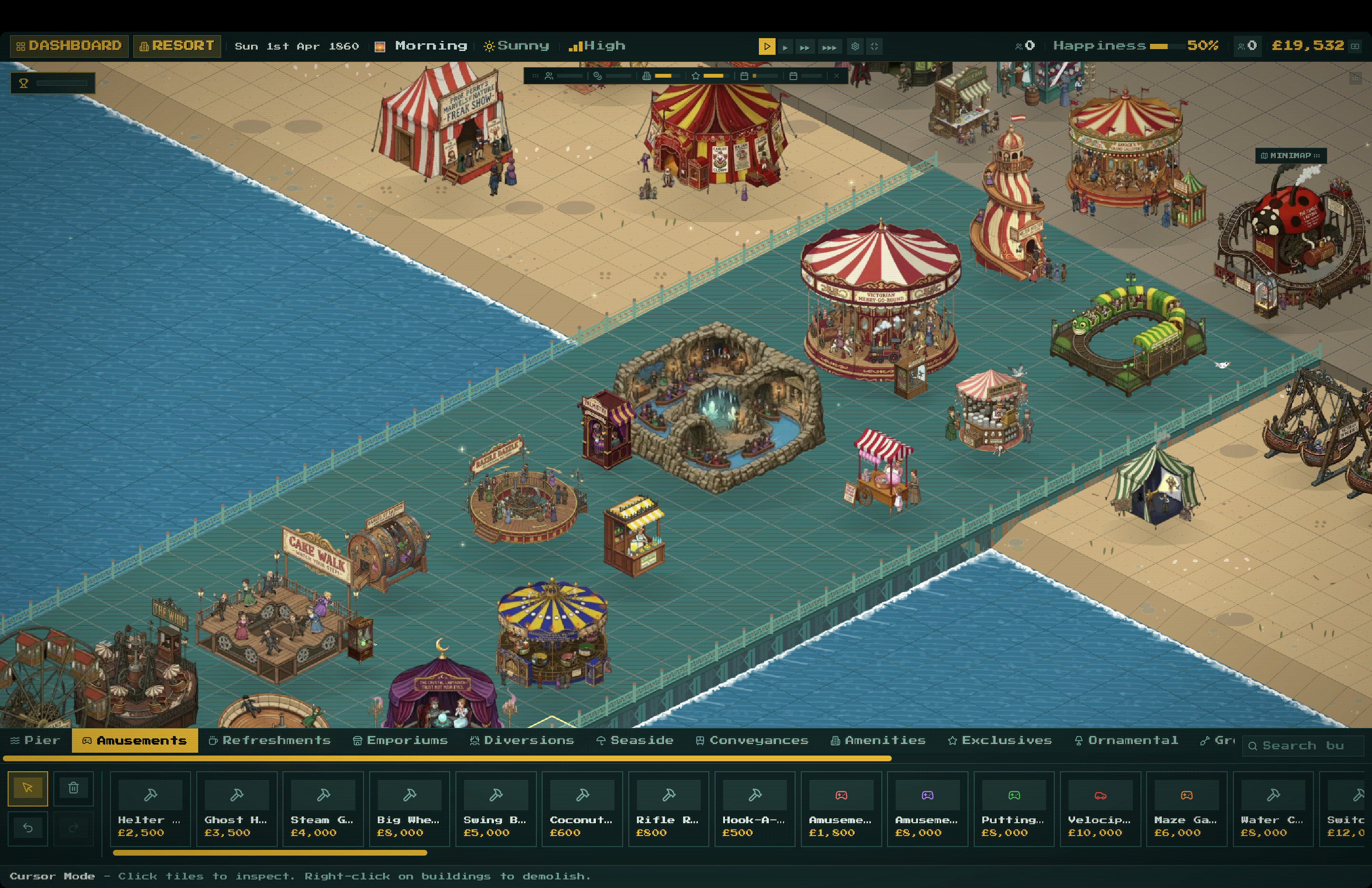 Victorian Pier Tycoon Screenshots · SteamDB