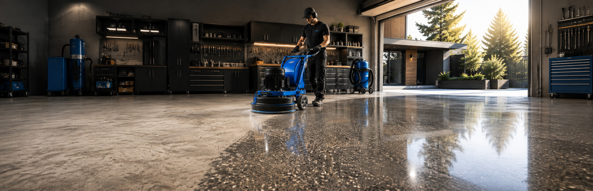 Concrete Polishing Simulator