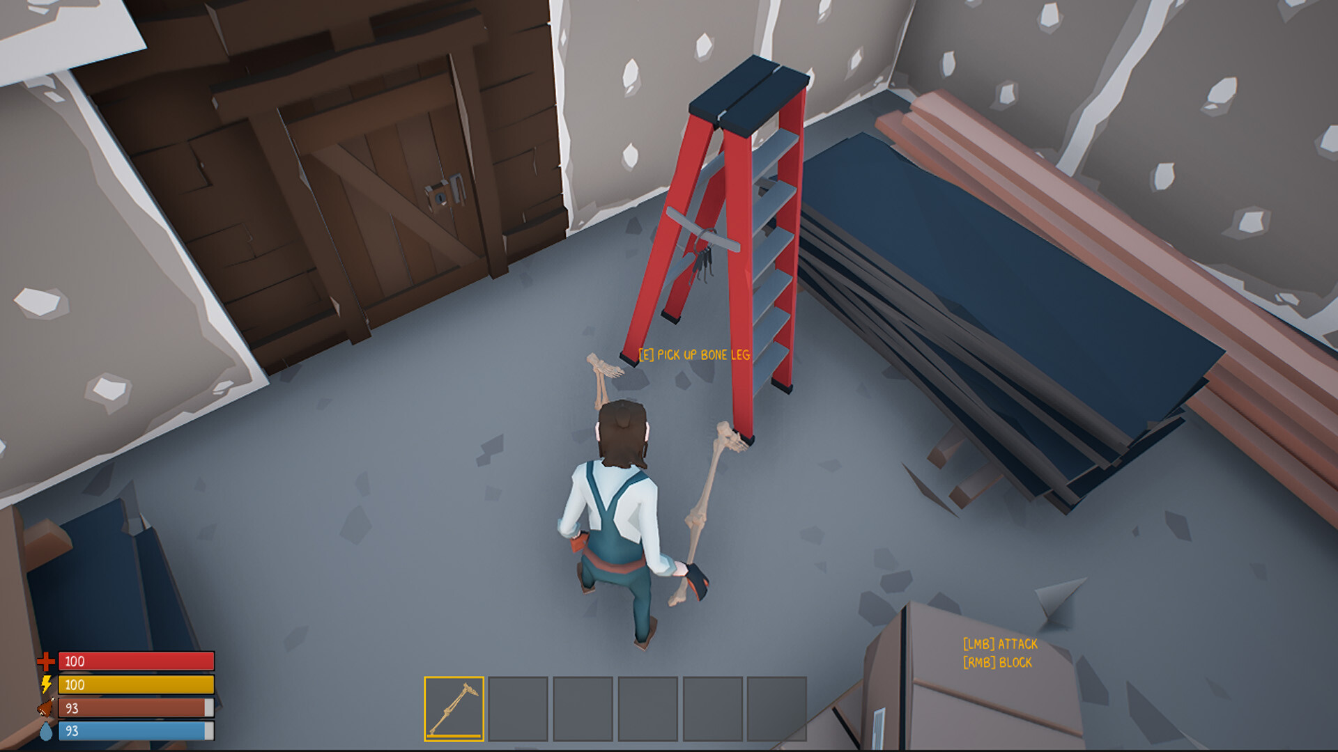 SurrounDead Poly Construction Bone Leg screenshot 1