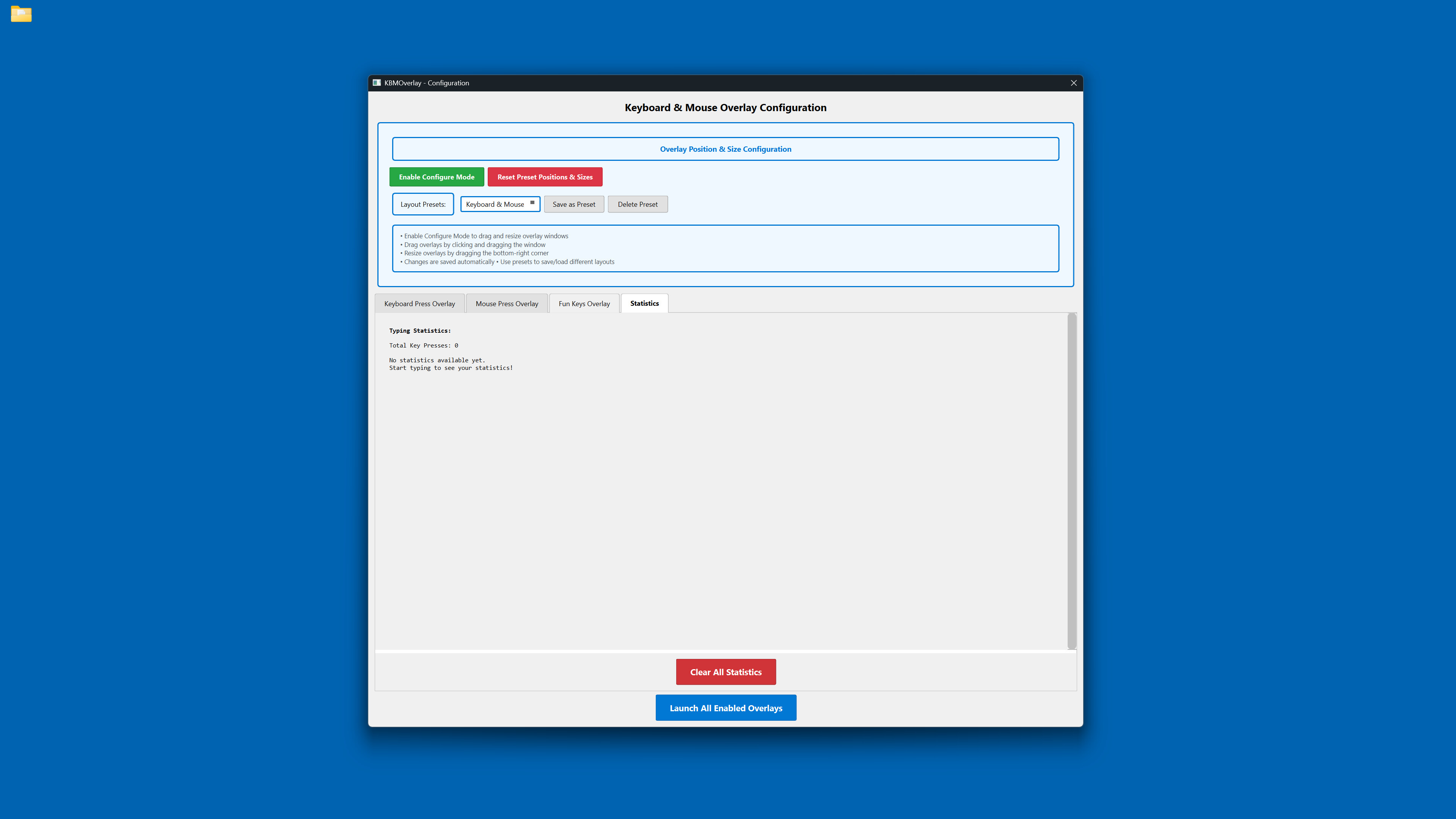 Keyboard & Mouse Overlay screenshot 4