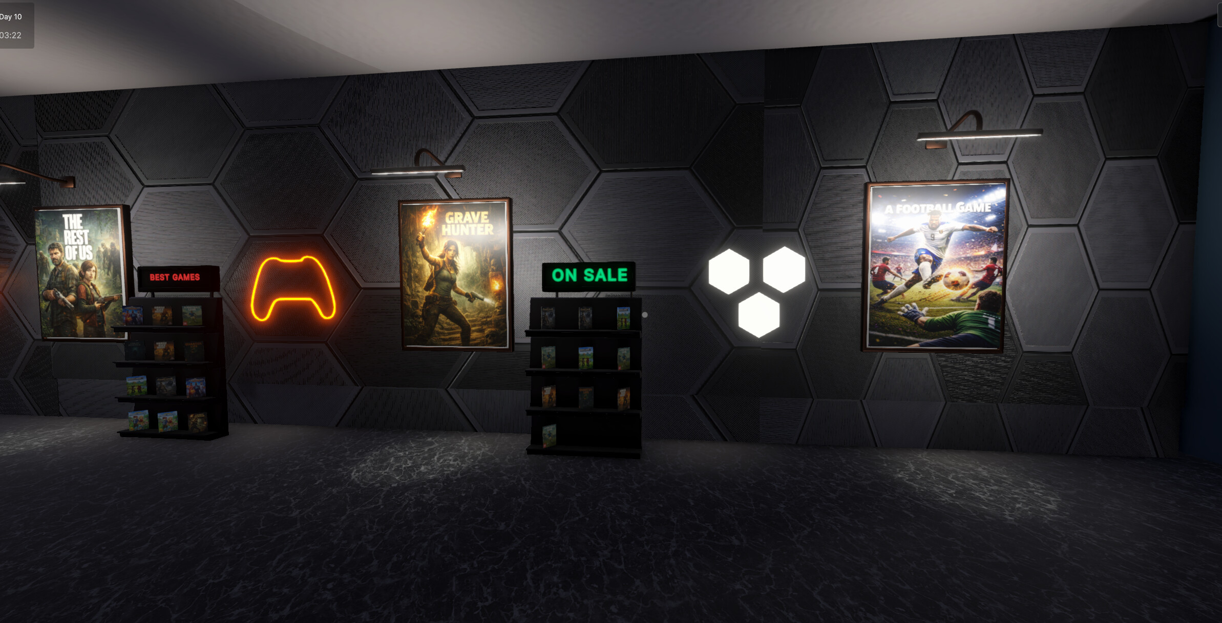 Console Cafe Simulator screenshot 1