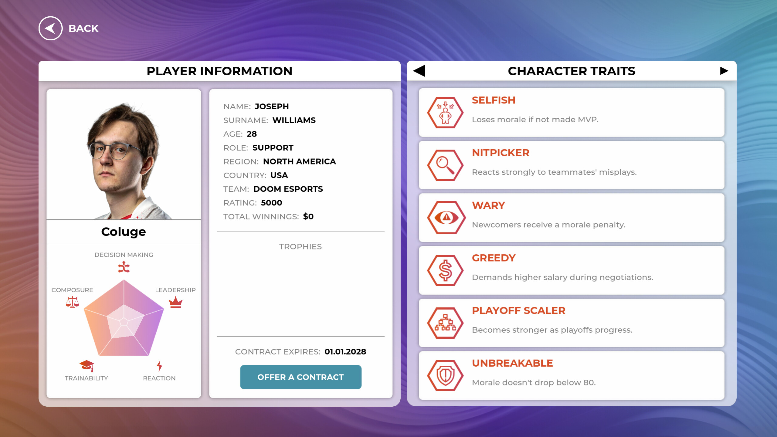 Cybersport Manager screenshot 3
