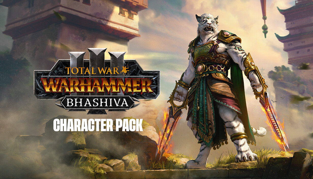 Official Bhashiva Character Pack artwork for Total War WARHAMMER III