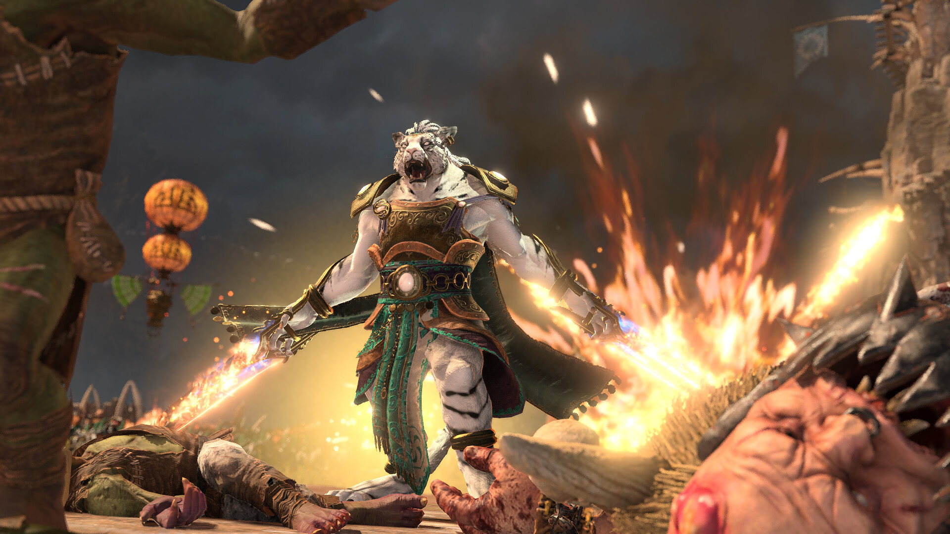 Official Bhashiva DLC screenshot for Total War WARHAMMER III