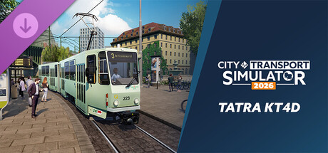 CTS: 2026 - Tram DLC: Tatra KT4D