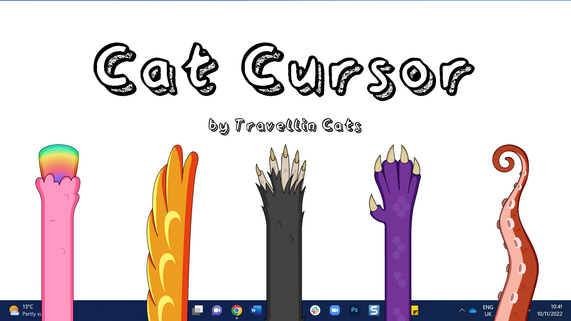 Cat Cursor by Travellin Cats - Fantasy Pack screenshot 1