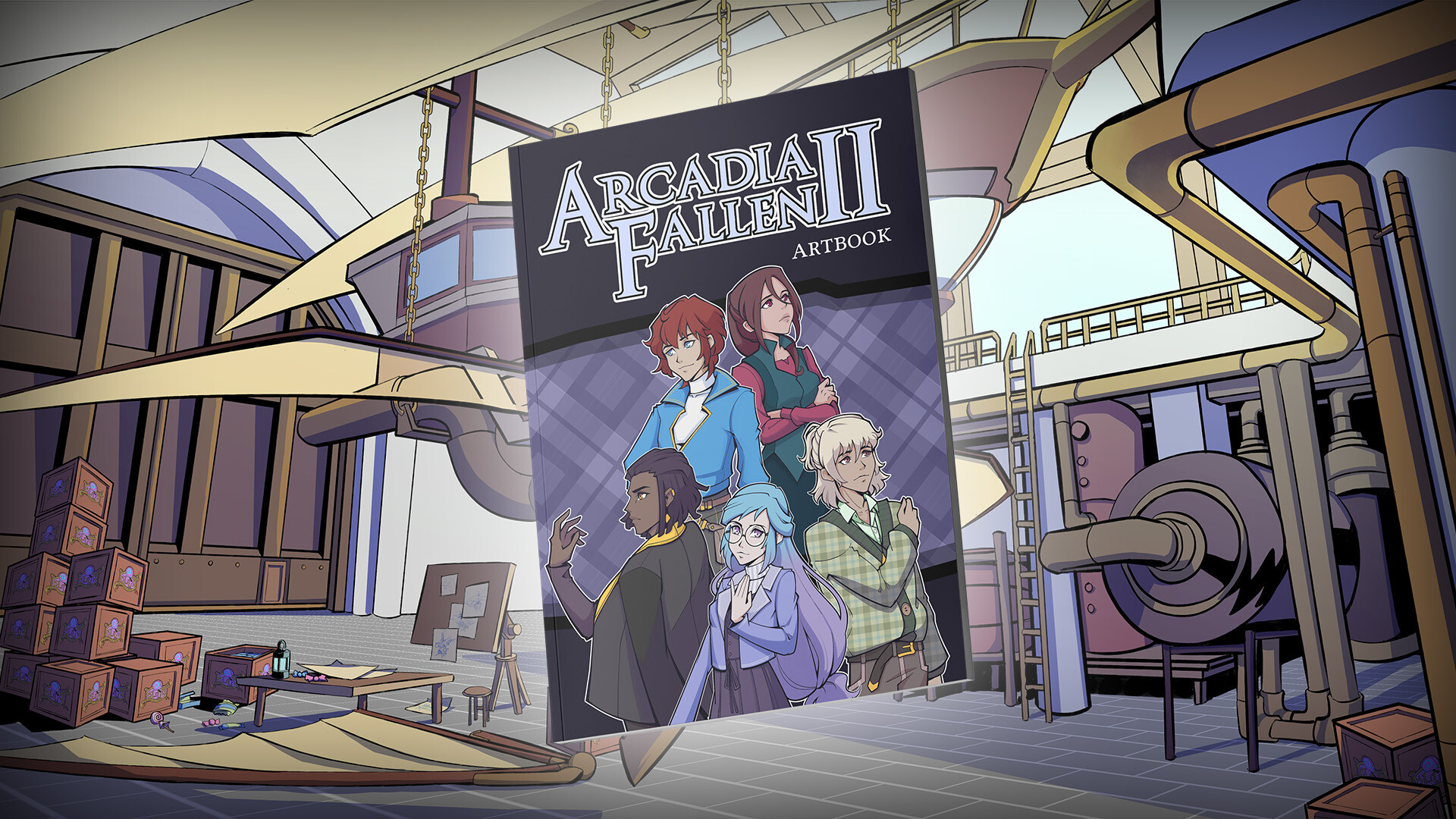 Arcadia Fallen II - Art Book screenshot 1