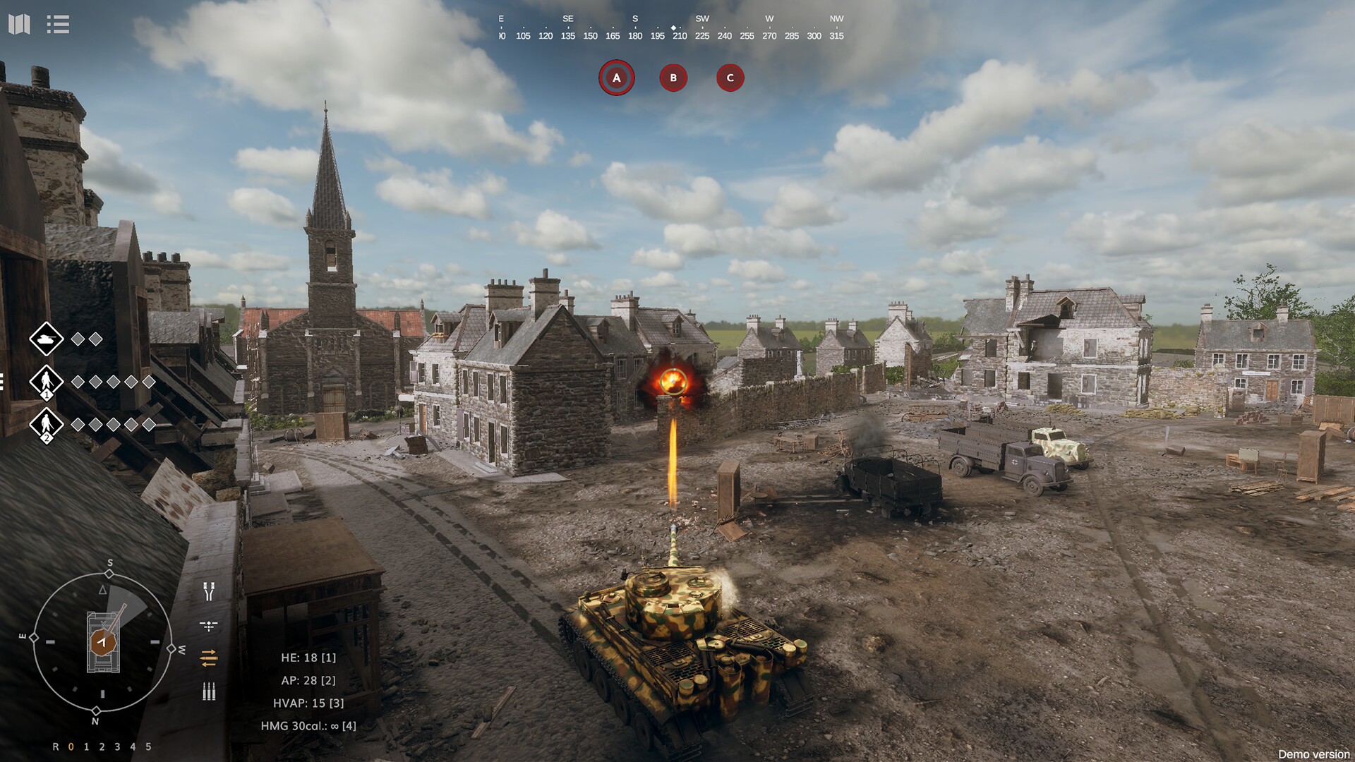 Tiger Commander screenshot 2