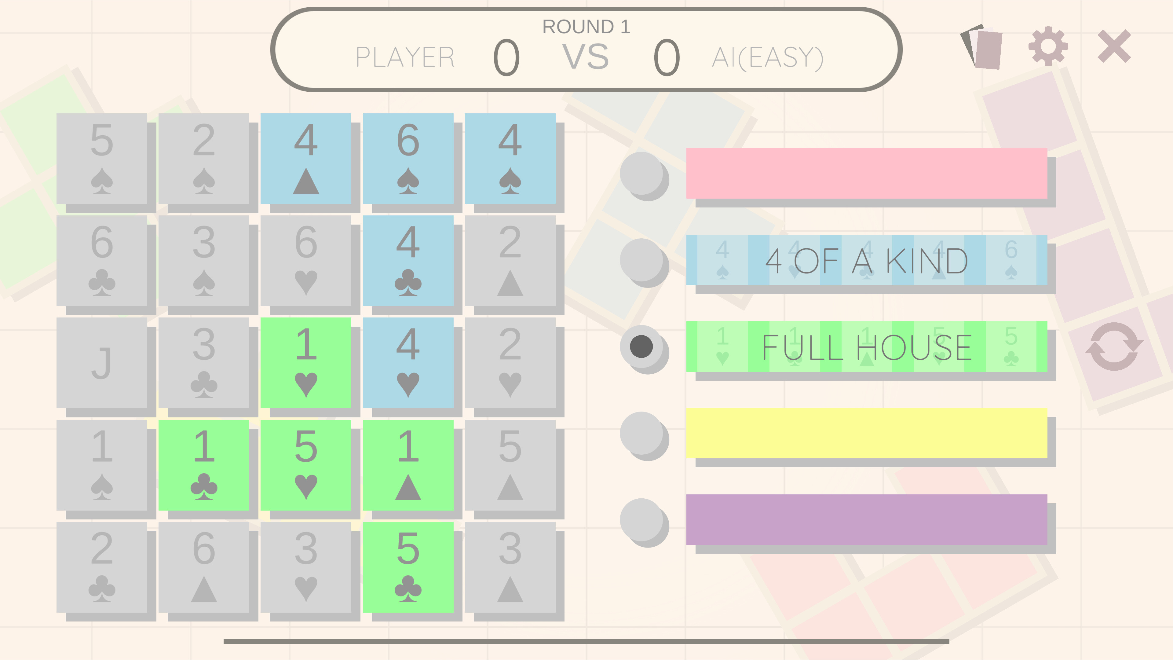 POKER TETRIX screenshot 1