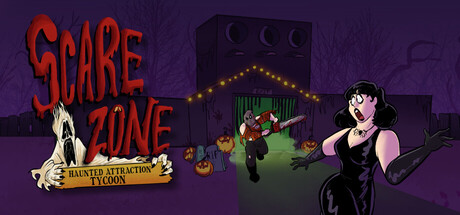 ScareZone: Haunted Attraction Tycoon — Steam header