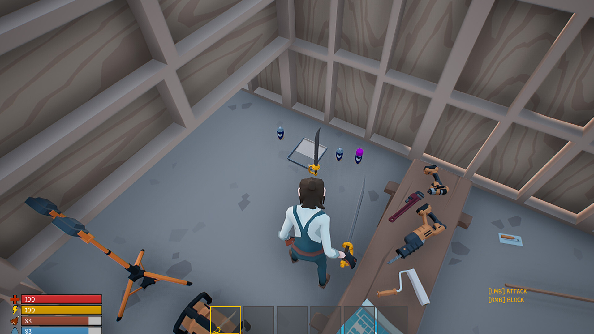 SurrounDead Poly Construction Rapier screenshot 1