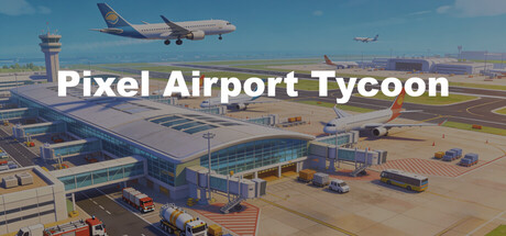 Pixel Airport Tycoon — Steam header