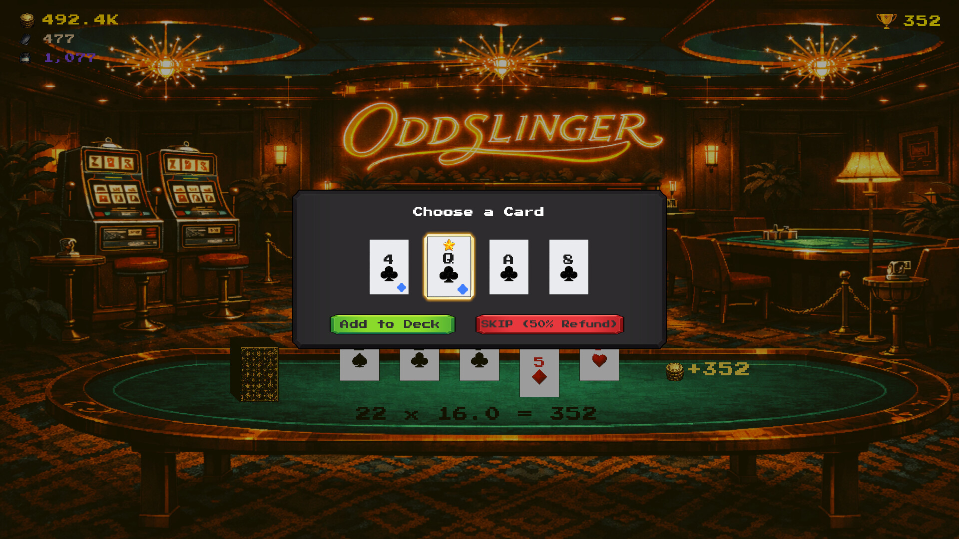 Oddslinger screenshot 2