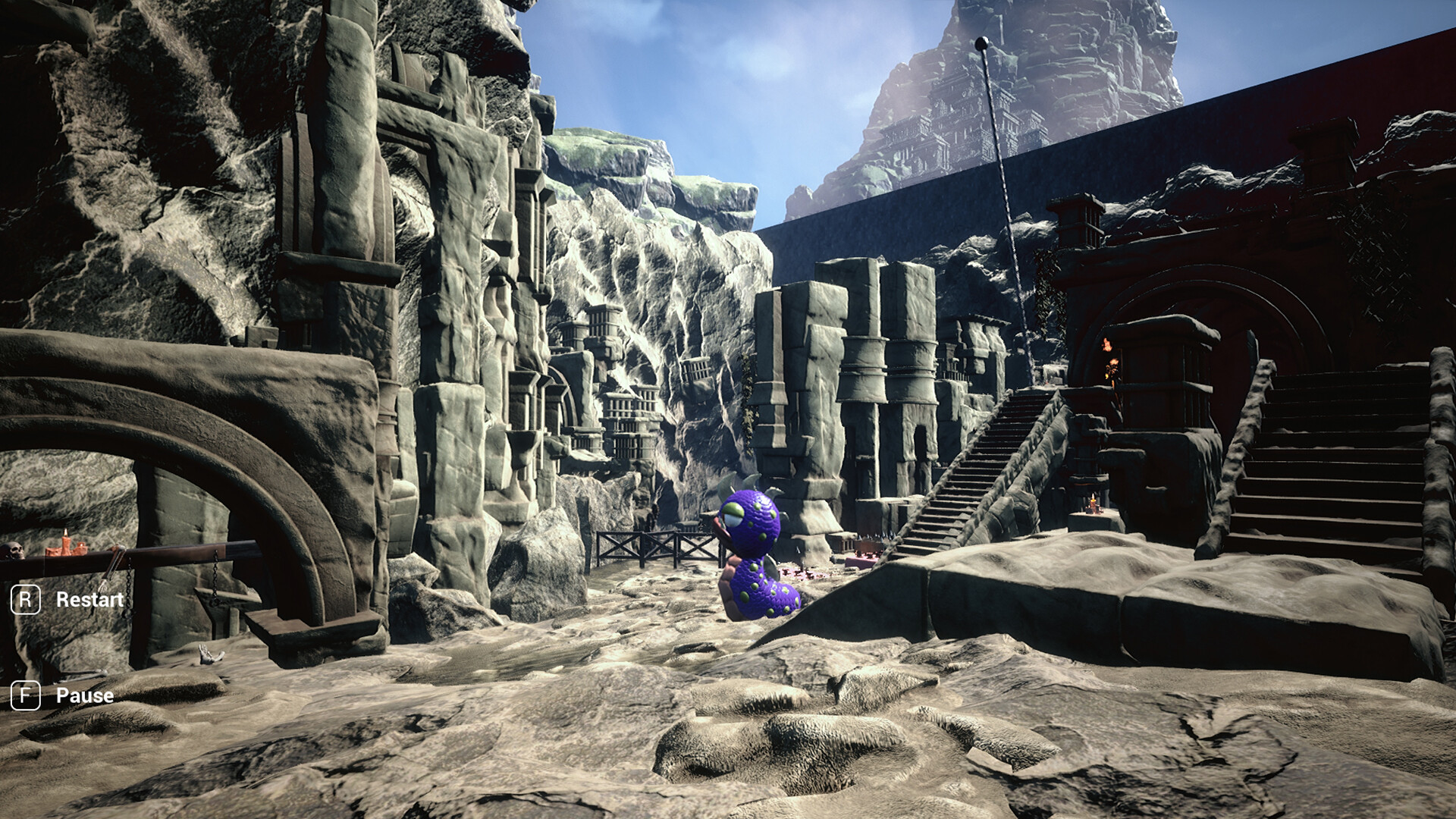 Worm in Ruins screenshot 2