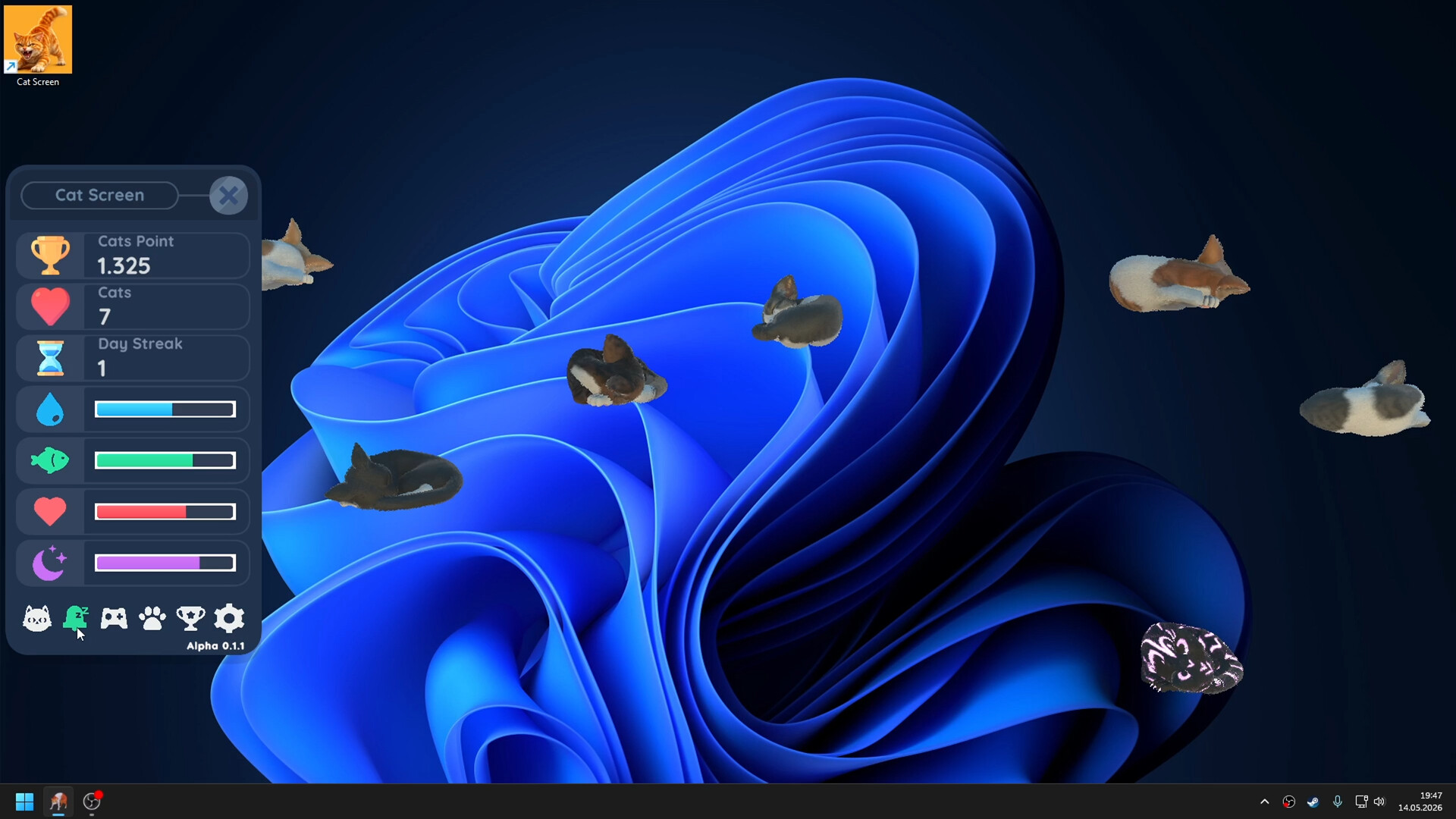 Cat Screen screenshot 2
