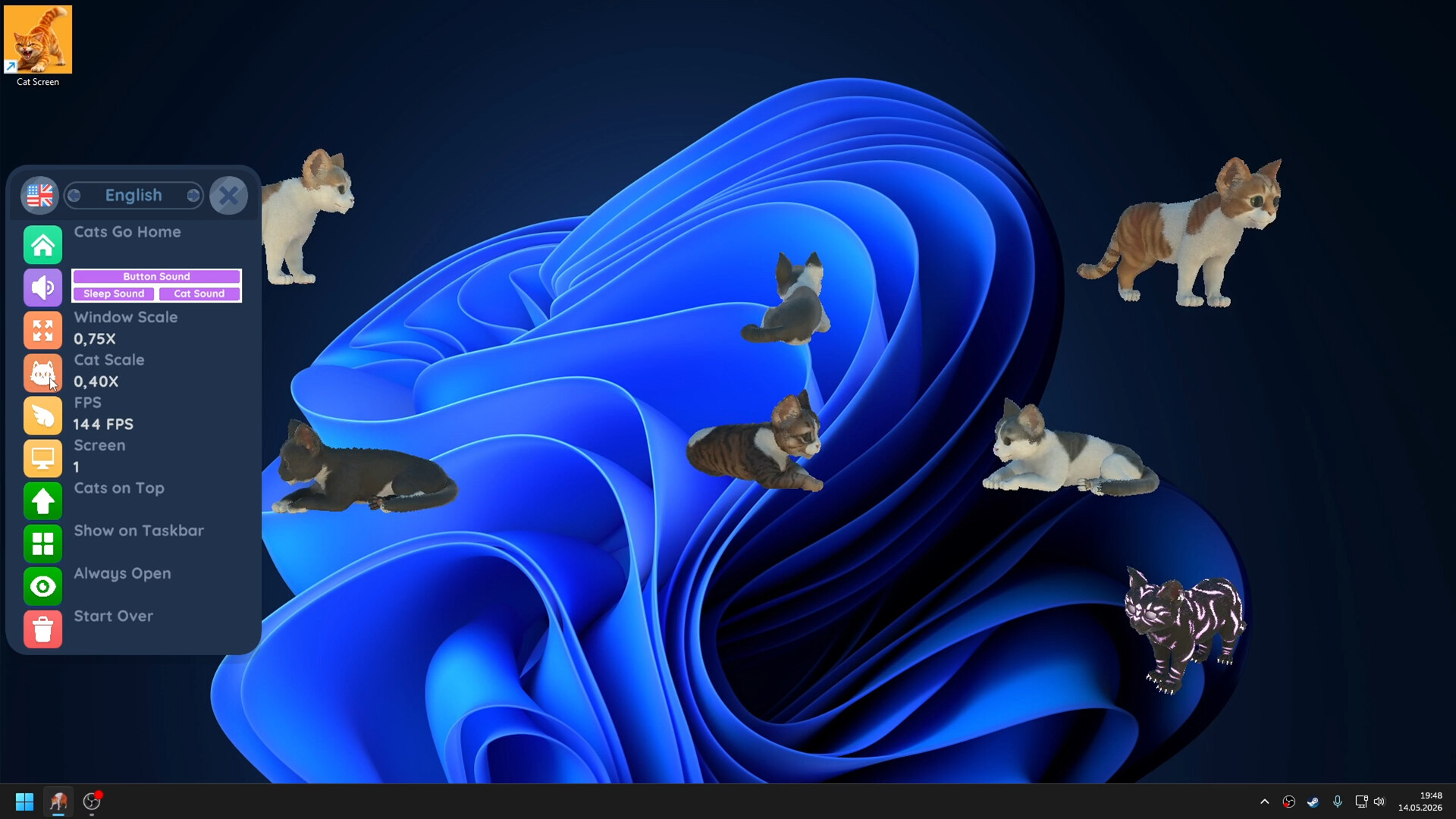 Cat Screen screenshot 4