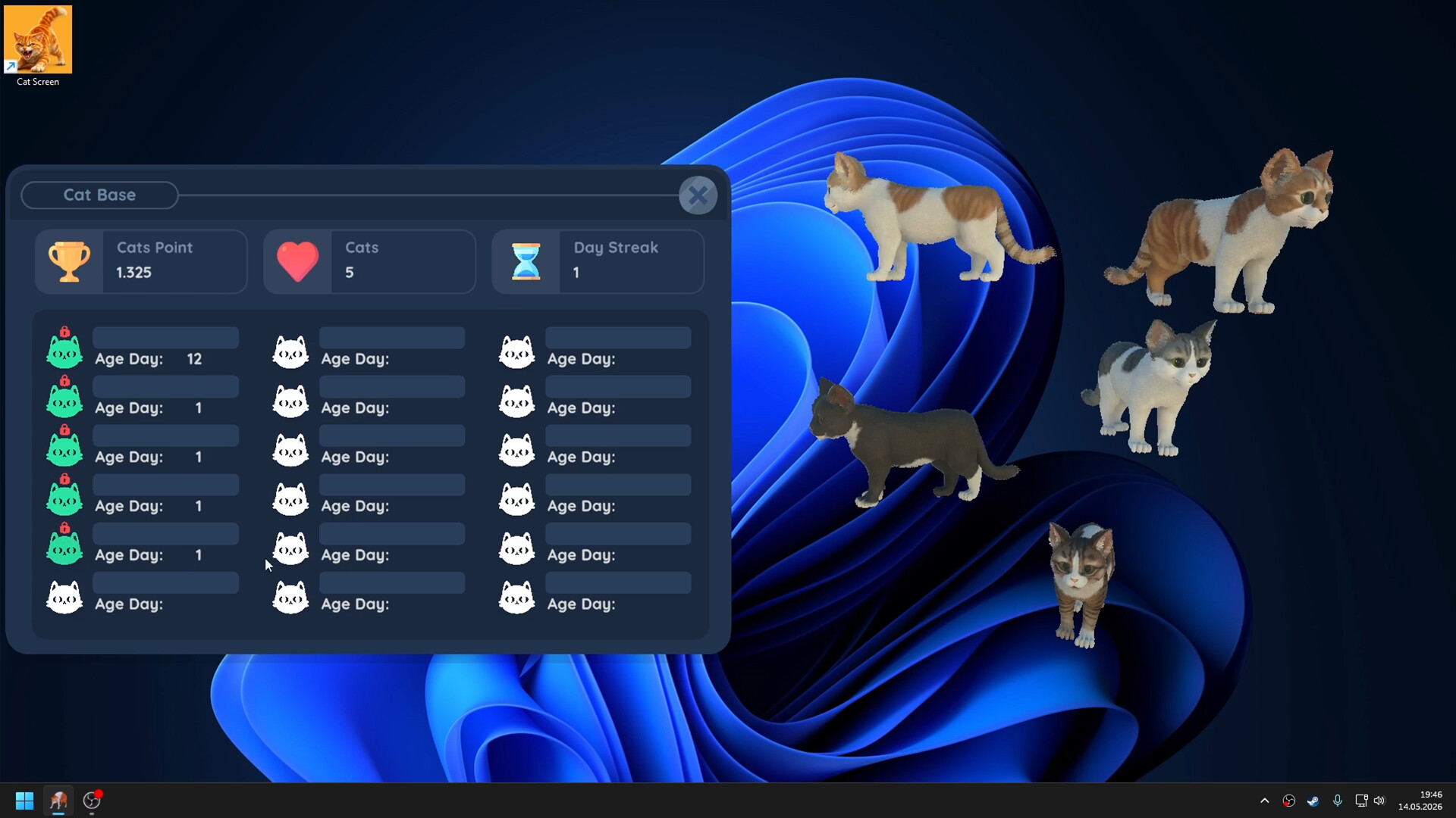 Cat Screen screenshot 1