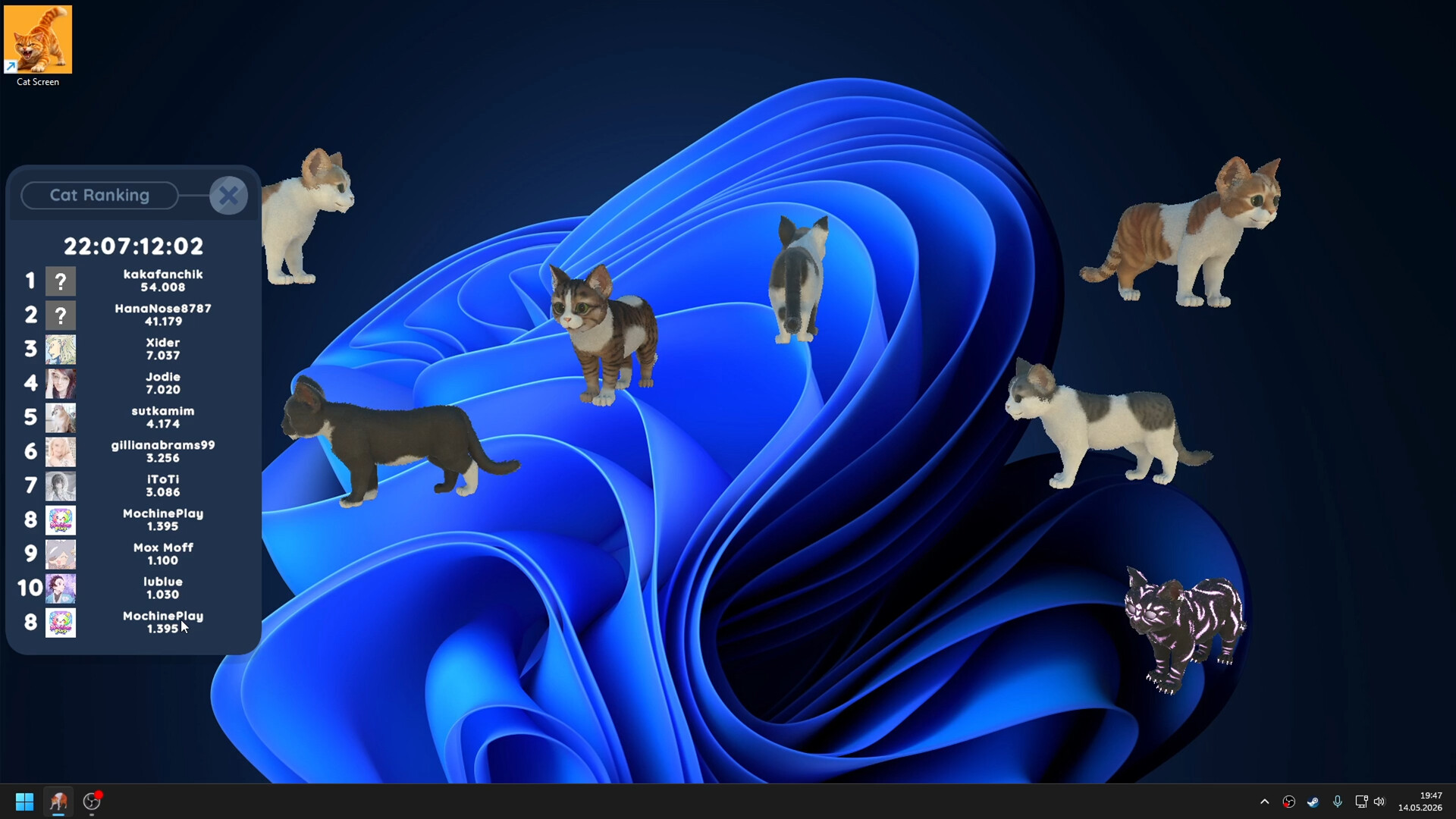 Cat Screen screenshot 5