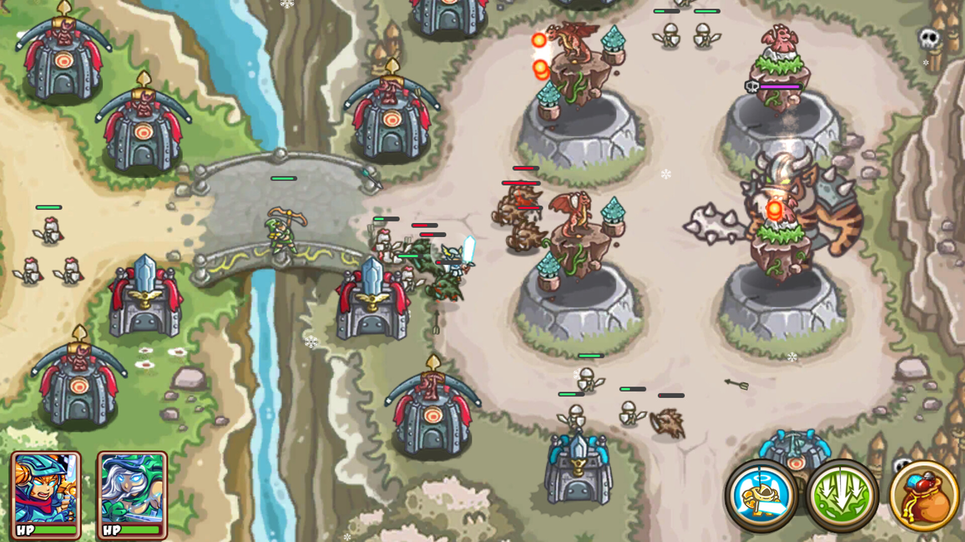 Mini Warrior Defense screenshot 5