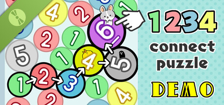 1234 connect puzzle Demo