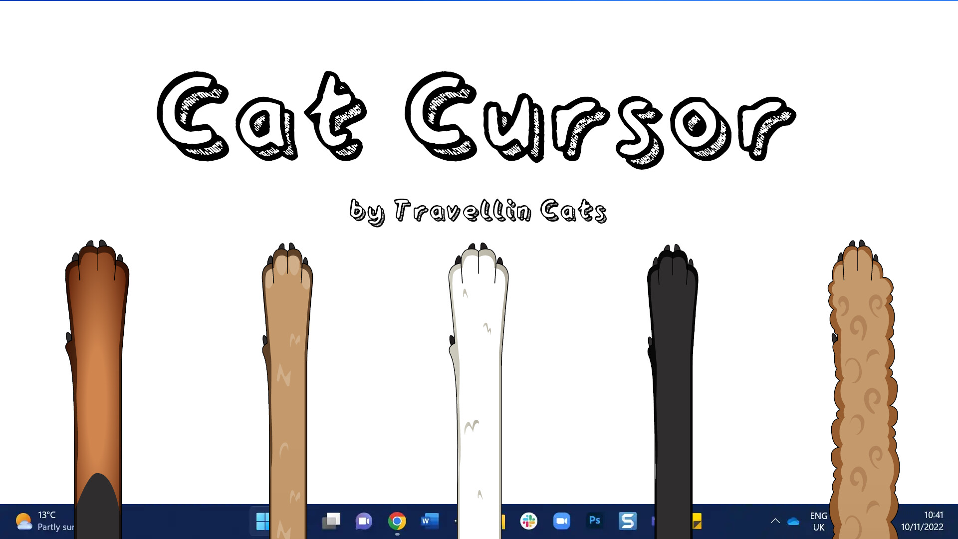 Cat Cursor by Travellin Cats - Dog Pack screenshot 1