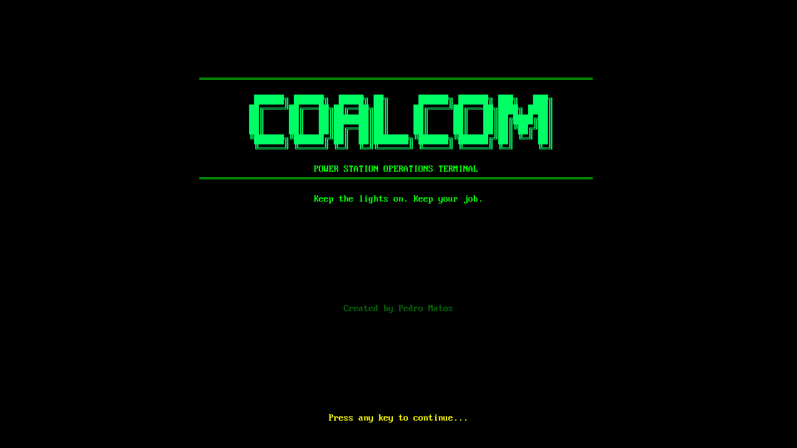 COALCOM: Power Station screenshot 1