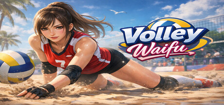 Volley Waifu — Steam header
