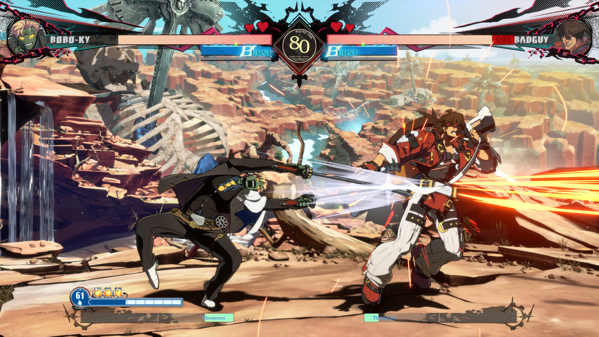 GGST Additional Character 19 Robo Ky gameplay screenshot 3